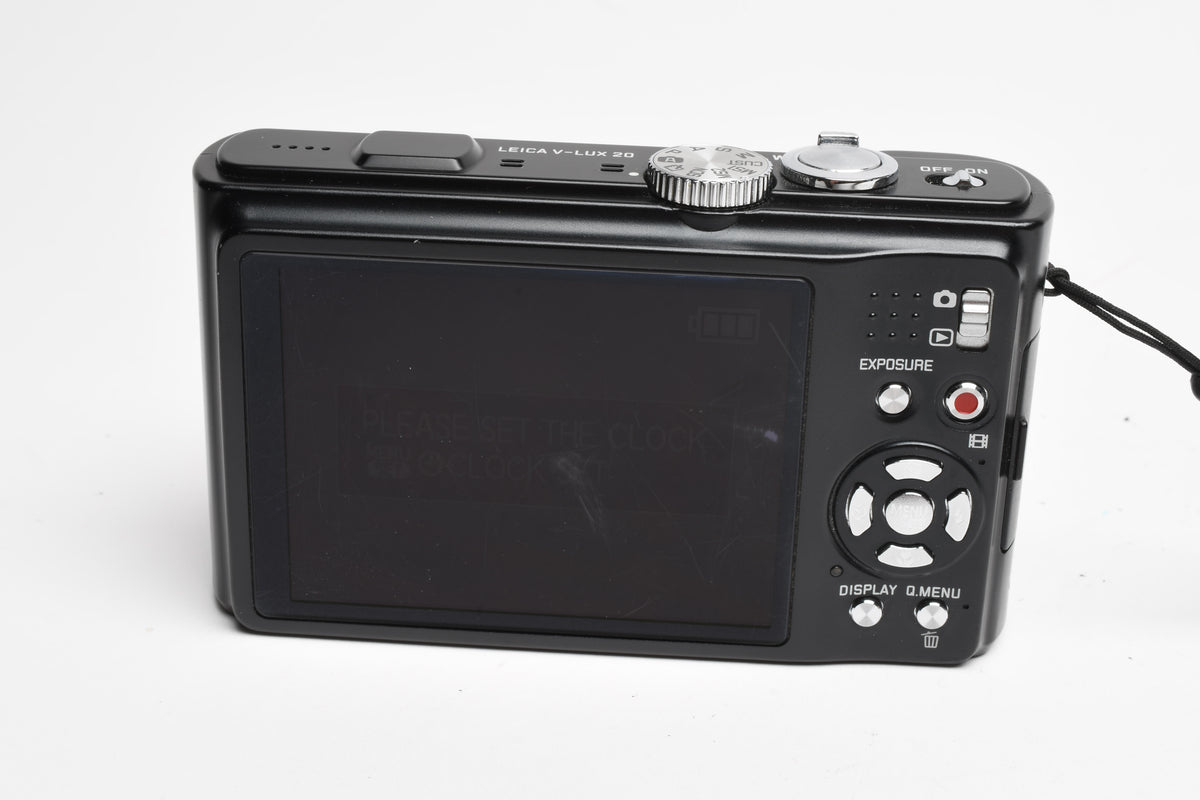 Leica V-LUX 20 12.1 MP Digital Camera with 12x Wide Angle Zoom w/Fitted Case