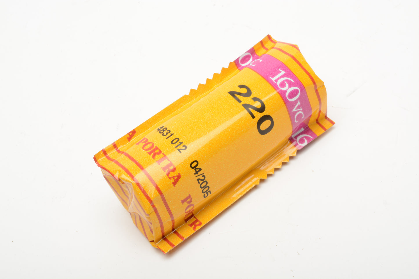 1X roll Kodak Portra 160 ASA VC 220 Film C41 - Expired, Cold Stored