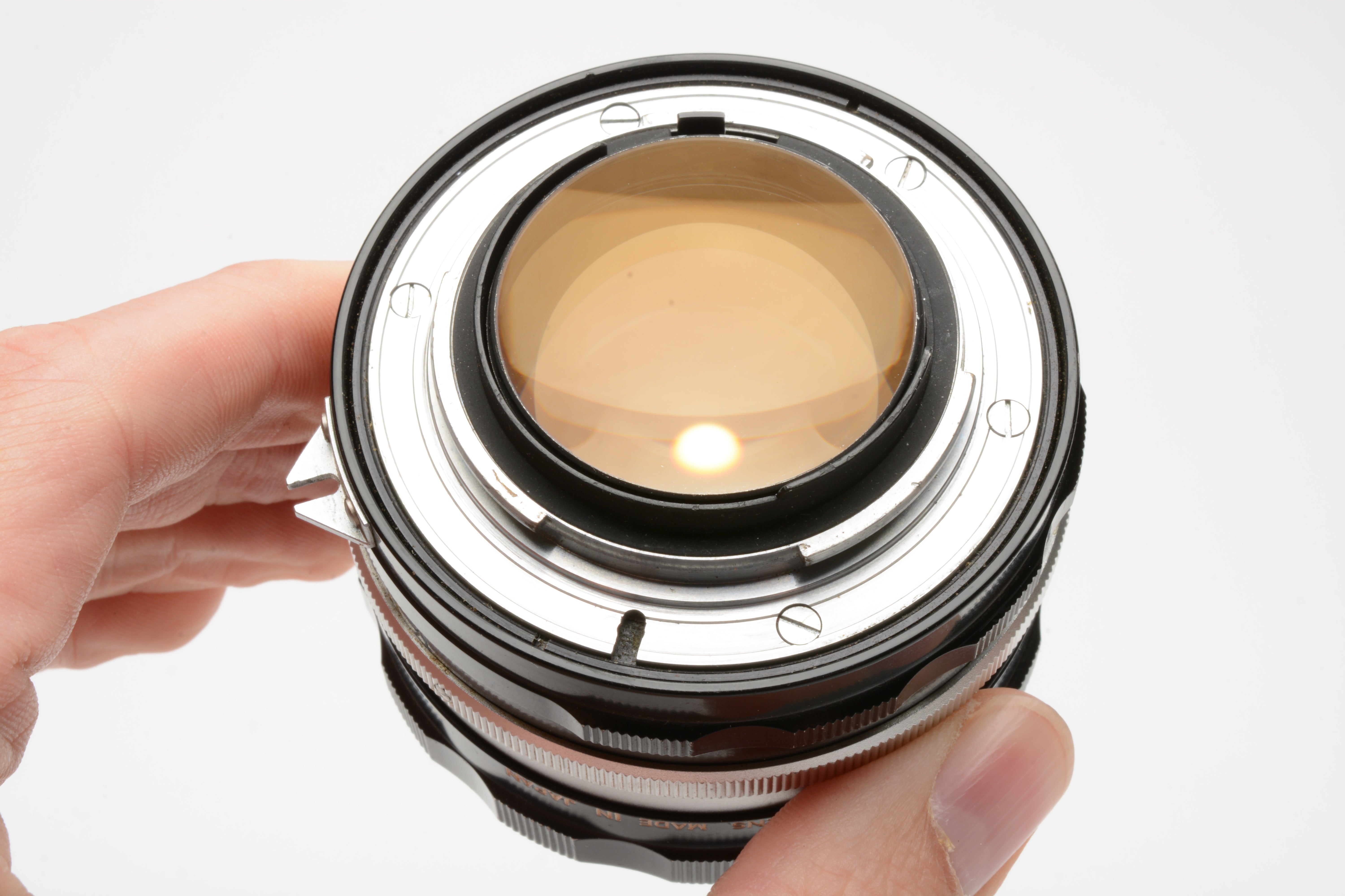 Nikon Nikkor 50mm f1.4 (Non-AI) Prime lens, caps, Case, Good