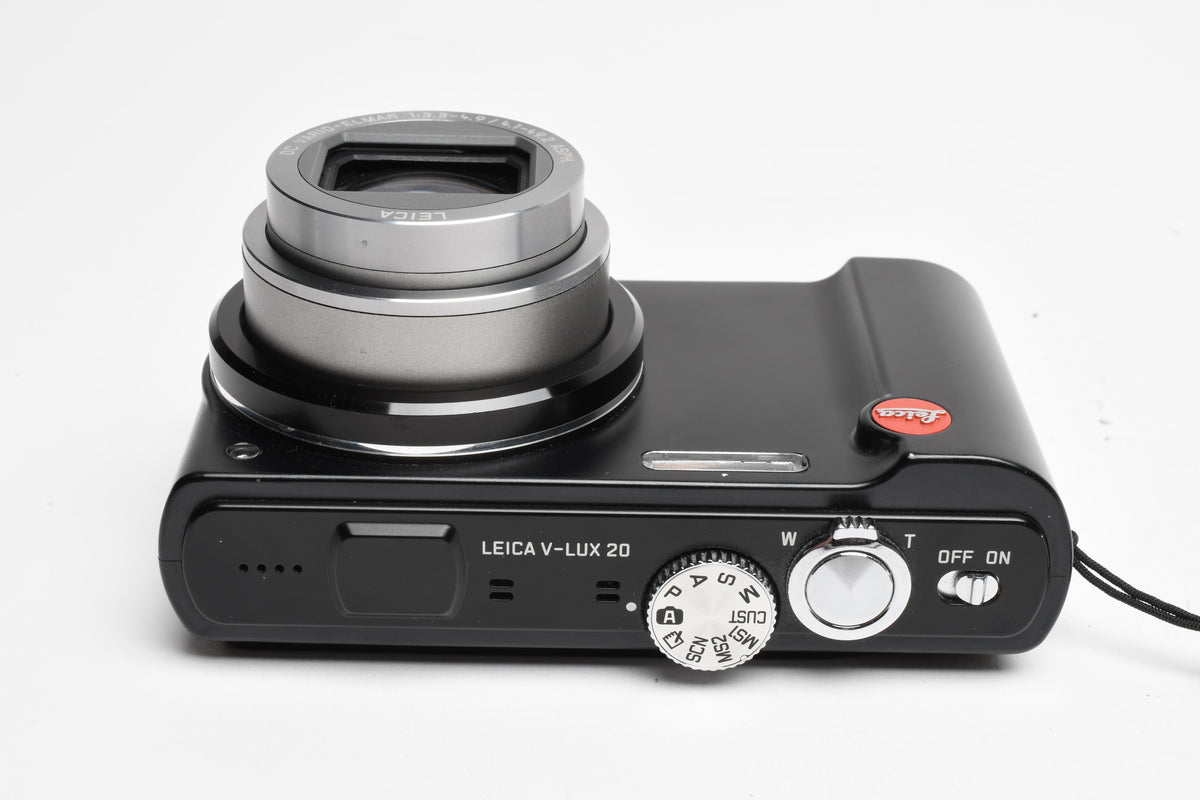 Leica V-LUX 20 12.1 MP Digital Camera with 12x Wide Angle Zoom w/Fitted Case