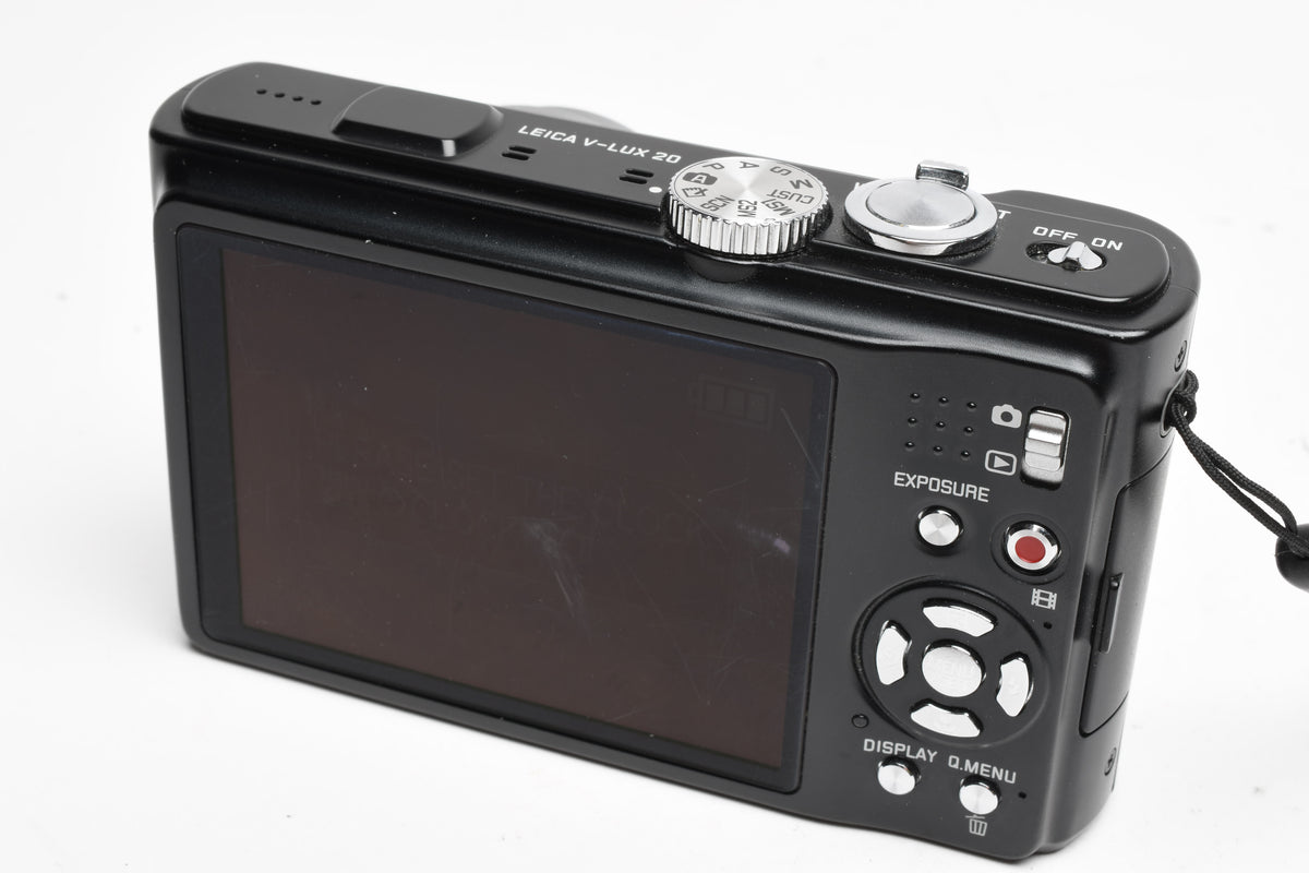 Leica V-LUX 20 12.1 MP Digital Camera with 12x Wide Angle Zoom w/Fitted Case