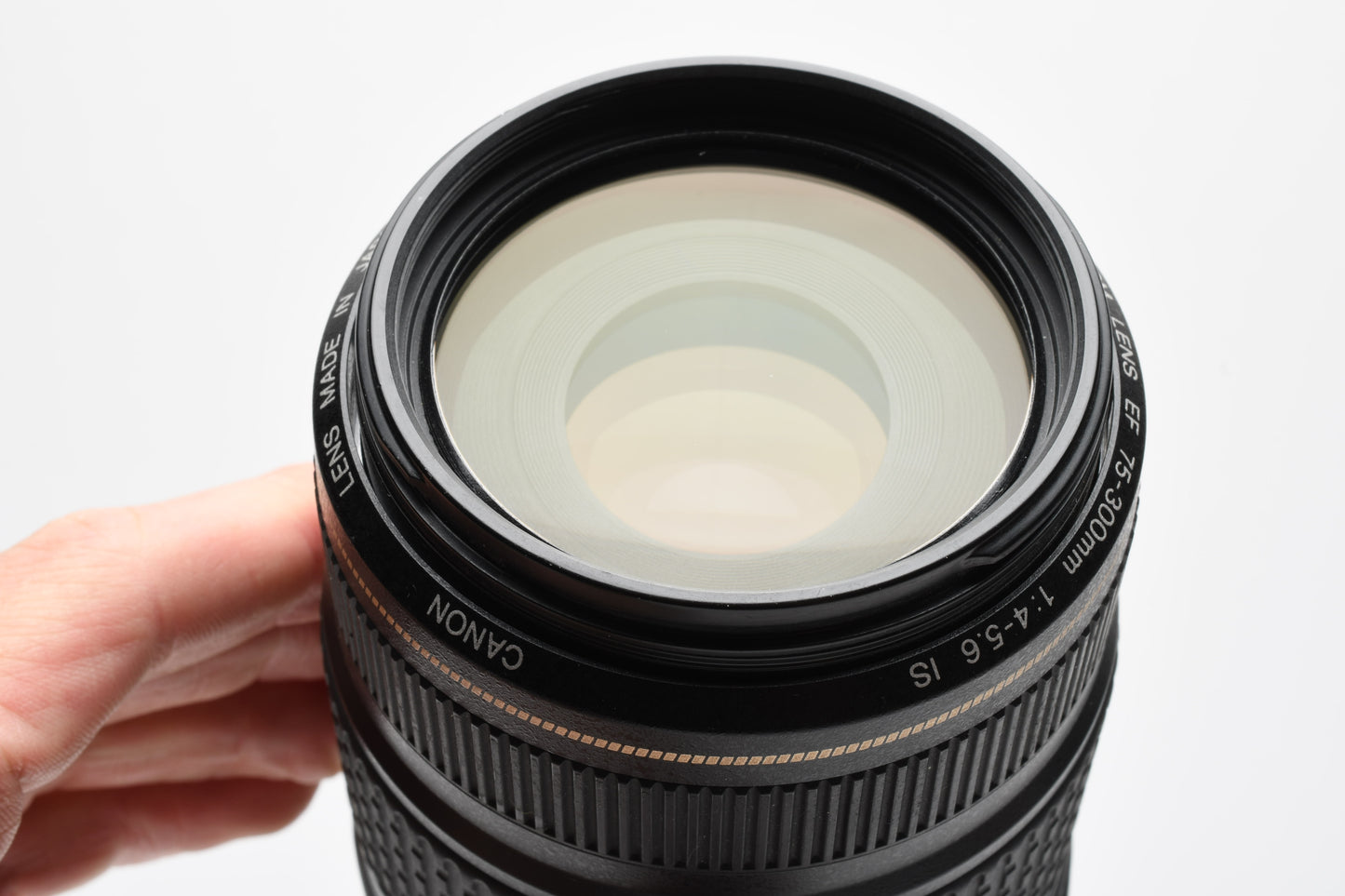 Canon EF 75-300mm f4-5.6 IS USM zoom lens, Caps, Very clean