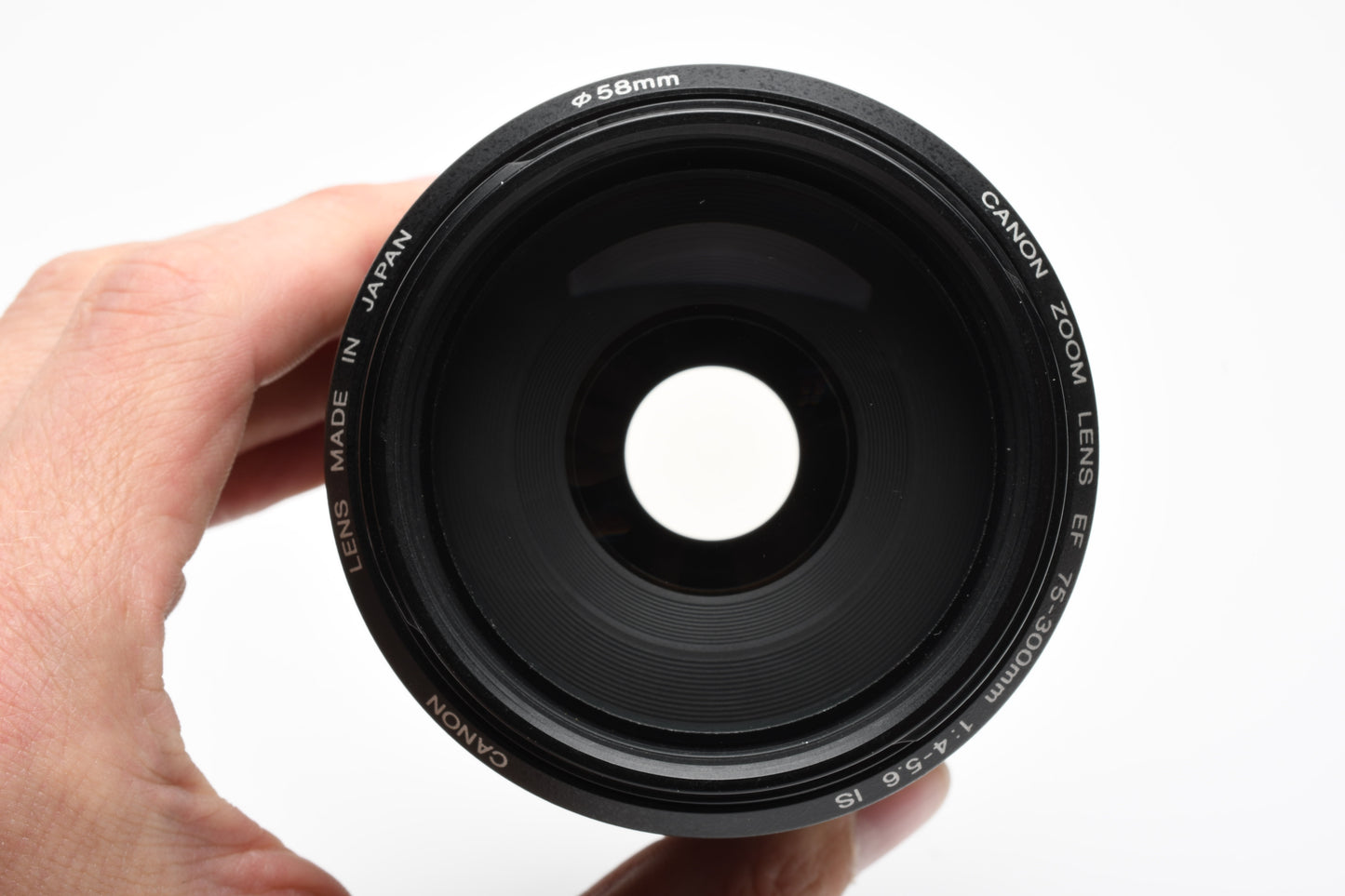 Canon EF 75-300mm f4-5.6 IS USM zoom lens, Caps, Very clean