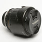 Tamron MF 28-200mm f3.8-5.6 Aspherical zoom lens 171A w/Olympus mount +UV, hood