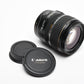 Canon EFS 17-85mm f4-5.6 IS USM zoom lens, caps, good & clean