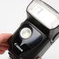 Canon Speedlite 320EX Flash, case, stand, Mint