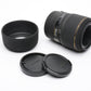 Sigma EX 105mm f2.8D DG Macro lens for Maxxum AF, Hood+Caps, Nice!