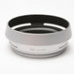 JJC LH-JX100 silver Lens Hood Adapter for Fujifilm X100V X100S X100T X100F