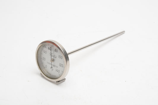 Weston Dial Thermometer Model 2265 (~6" long, ~1.75" dial), Mint-
