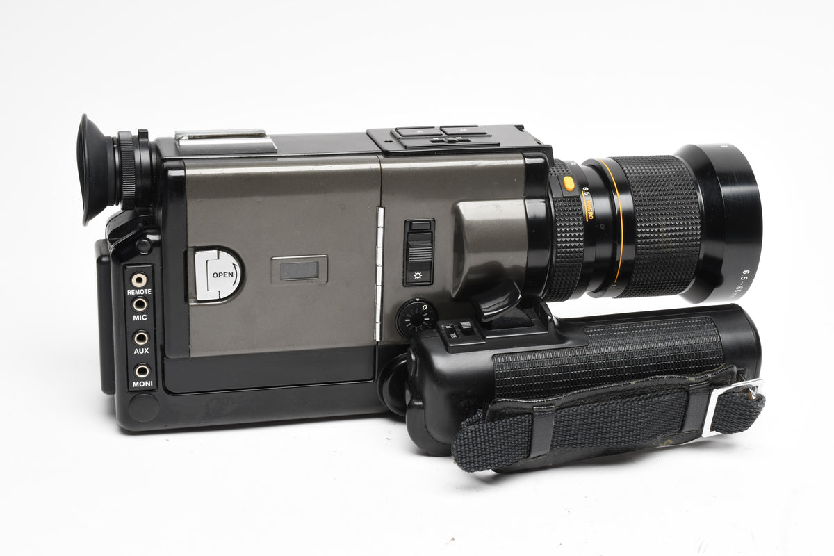Canon 1014 XL-S Super 8 8mm Film Movie Camera 6.5-65mm F/1.4, Parts or Repair