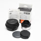 Sony VCL-ECF1 .62X Fisheye Converter w/Caps and case, Mint, Boxed