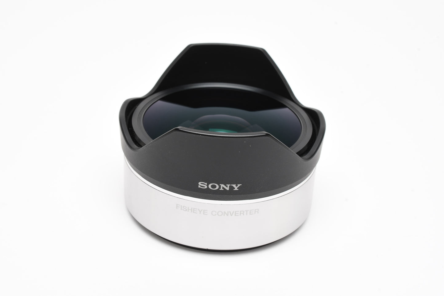 Sony VCL-ECF1 .62X Fisheye Converter w/Caps and case, Mint, Boxed