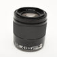 Sony 50mm f1.8 FE OSS SEL50F18 Prime lens, Hood, Light use