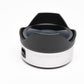 Sony VCL-ECF1 .62X Fisheye Converter w/Caps and case, Mint, Boxed