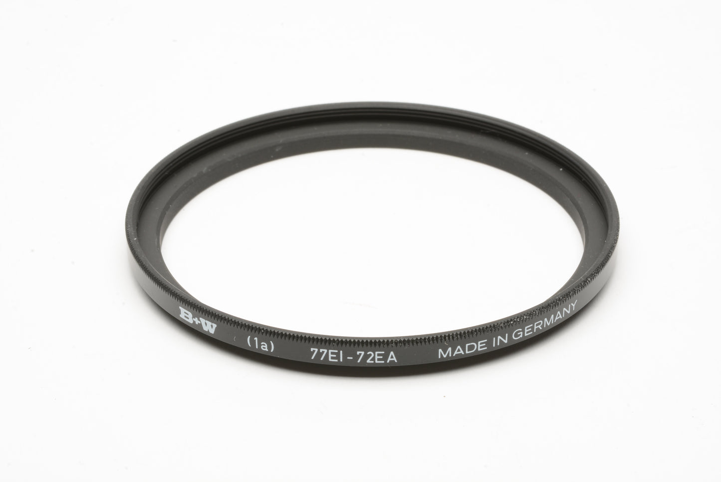 B+W 72-77mm Step-Up Ring Filter Adapter (1A) 77EI-72EA