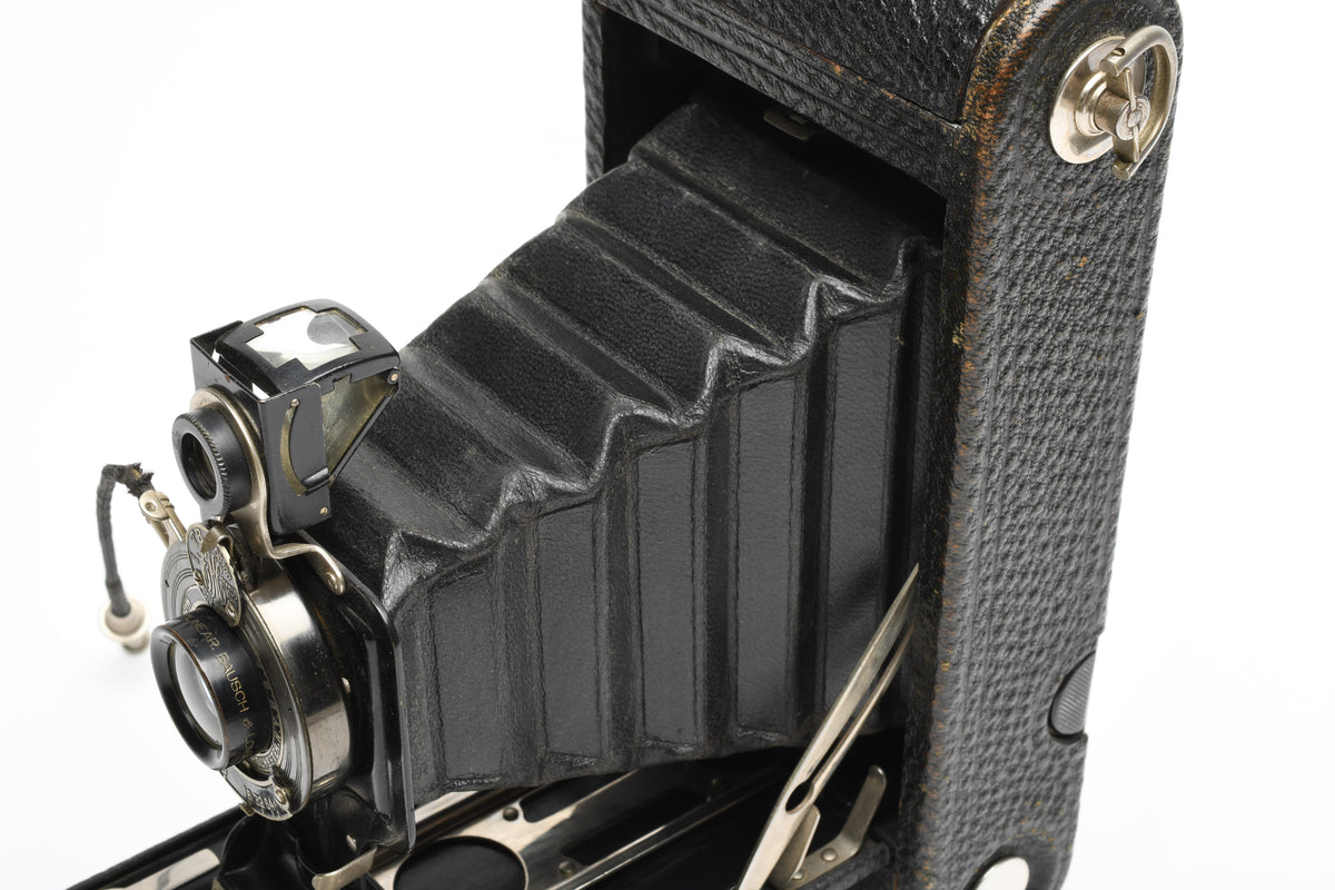 Kodak 1A Junior 116 folding vintage camera w/Stencil, works