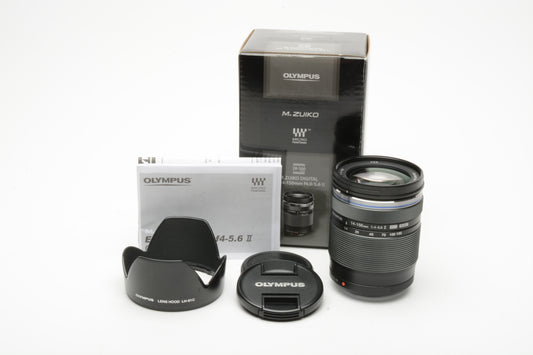 Olympus ED 14-150mm f4-5.6 II MSC w/Hood, Mint Boxed USA Version