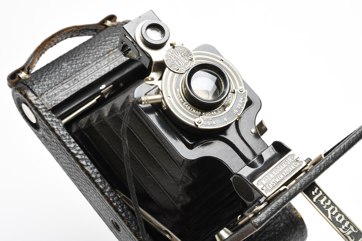 Kodak 1A Junior 116 folding vintage camera w/Stencil, works