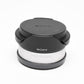 Sony VCL-ECF1 .62X Fisheye Converter w/Caps and case, Mint, Boxed