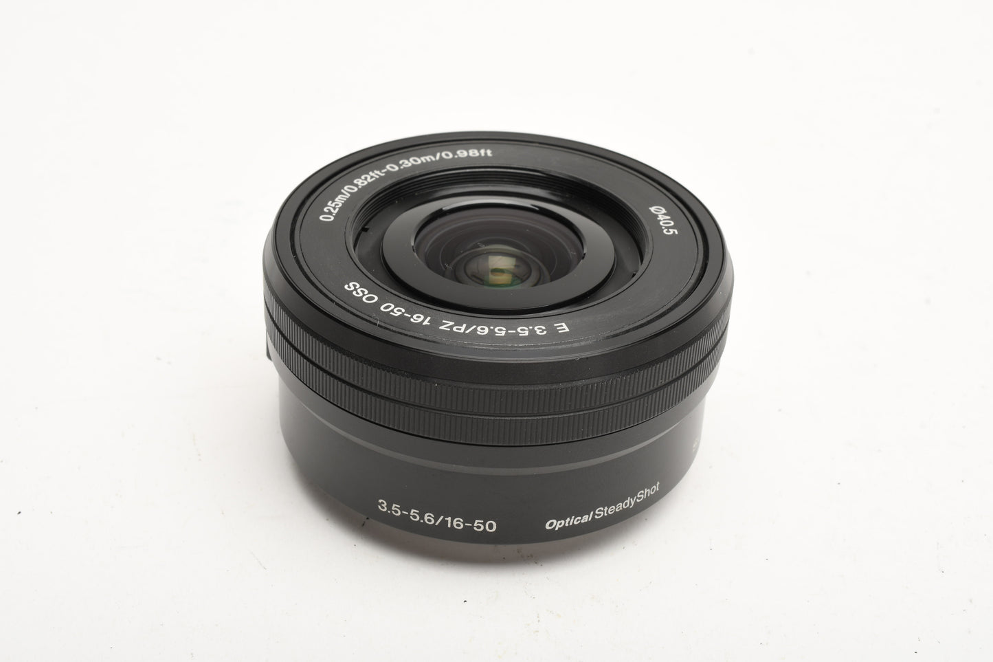Sony 16-50mm f3.5-5.6 E-Mount OSS zoom w/Caps (Black) Clean