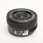 Sony 16-50mm f3.5-5.6 E-Mount OSS zoom w/Caps (Black) Clean