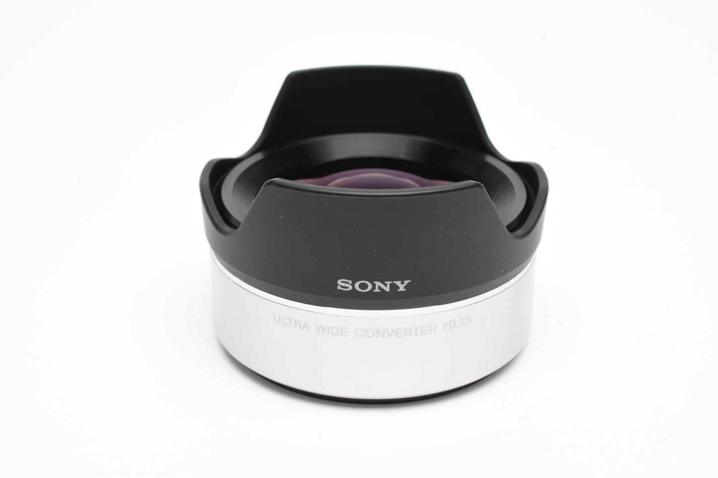 Sony VCL-ECU1 .75X Ultra Wide Converter w/Caps and case, Mint, Boxed