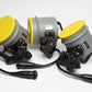 Dyna-Lite M800E Studio Flash Kit 3X Strobes, Lightware Case, Very Nice!