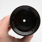 Soligor 90-230mm f4.5 Nikon F mount 2-touch zoom lens, clean, w/Caps + Case