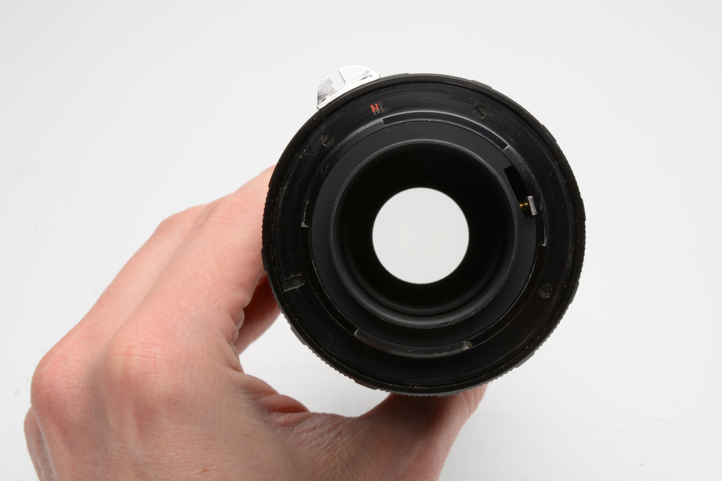 Soligor 90-230mm f4.5 Nikon F mount 2-touch zoom lens, clean, w/Caps + Case
