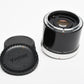 Vivitar 3X-4 Tele converter for Canon FL-FD w/Caps