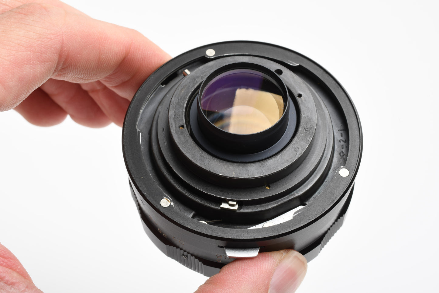 Topcon Hi Topcor 50mm f2 Lens Tokyo Kogaku w/Caps + Fitted case