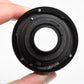 Topcon Hi Topcor 50mm f2 Lens Tokyo Kogaku w/Caps + Fitted case