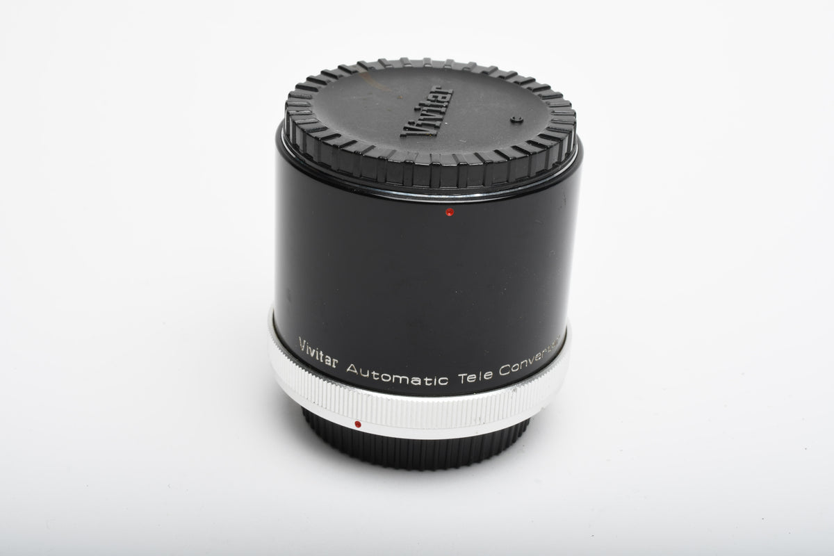 Vivitar 3X-4 Tele converter for Canon FL-FD w/Caps