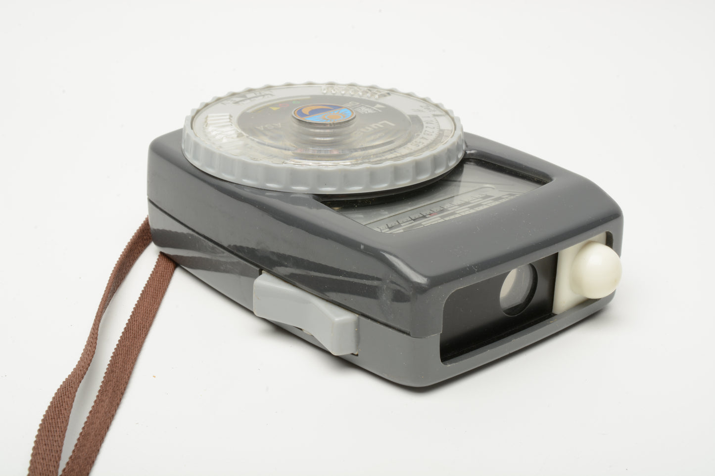 Gossen Lunasix 3 Incident Light Meter, Cases + variable angle attachment, Clean!