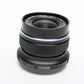 Olympus M.Zuiko Digital ED 12mm F2 (Black), Mint- + UV