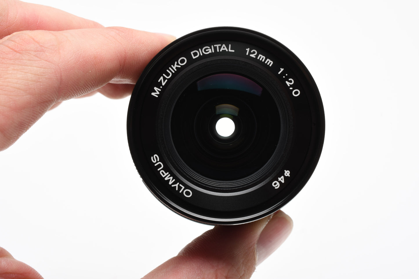 Olympus M.Zuiko Digital ED 12mm F2 (Black), Mint- + UV