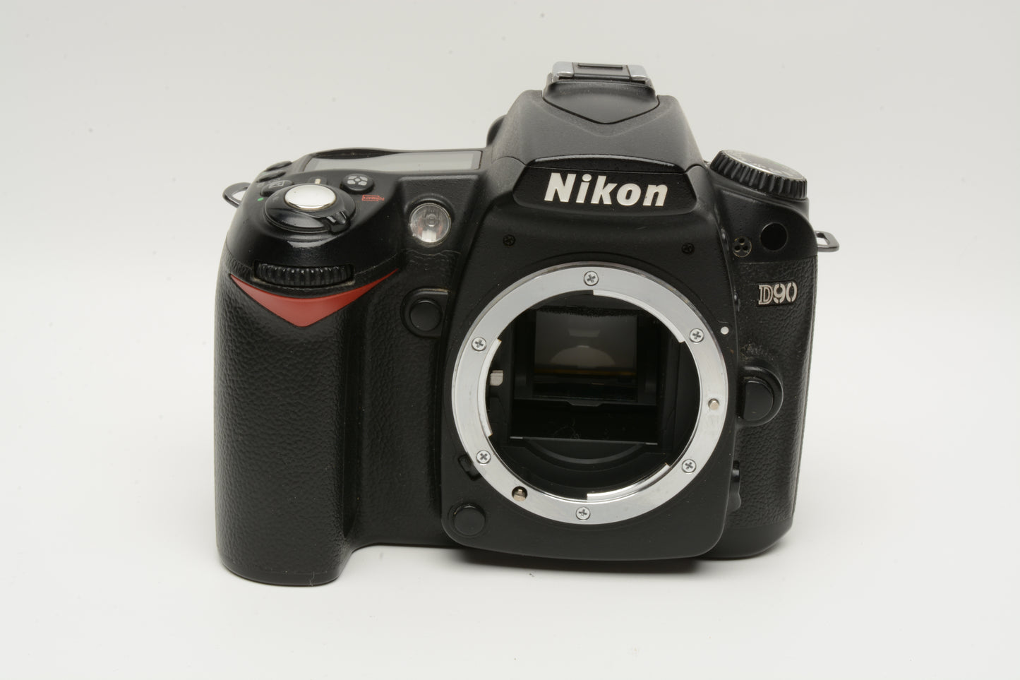 Nikon D90 DSLR body, 2X batts, charger, LCD cover, 29K Acts, works great