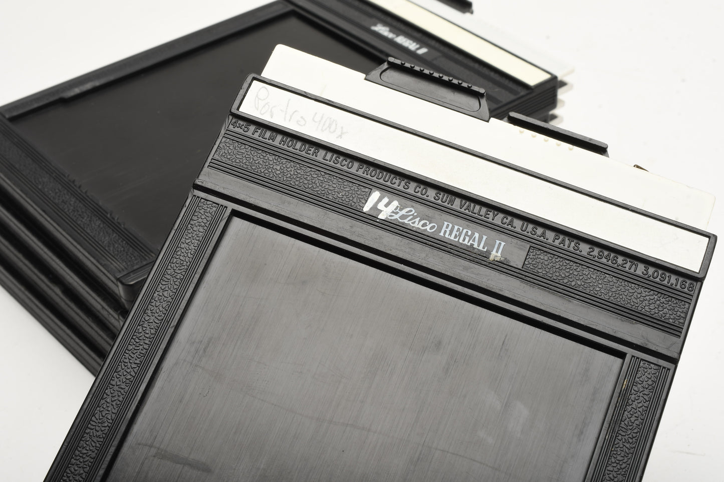 5X 4x5 Lisco Regal II Film holder sheet film holders, Good!