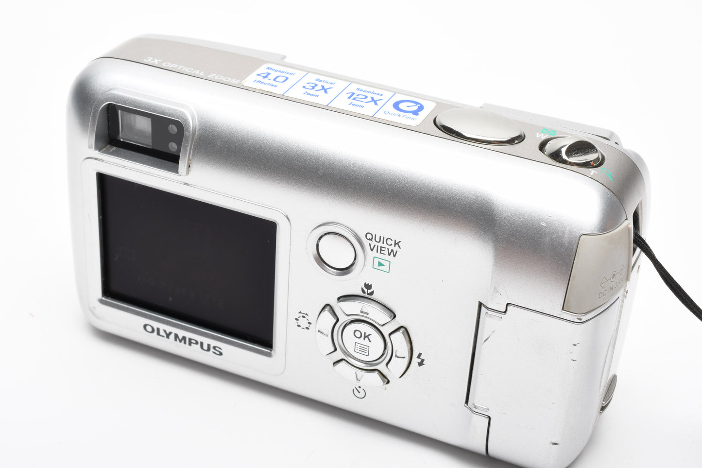 Olympus Camedia D-580 4MP Digital Point&Shoot camera +128MB card, Tested, Great!