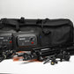 2X Bescor LED-300 Light Kit, Stands, Case, Nice!