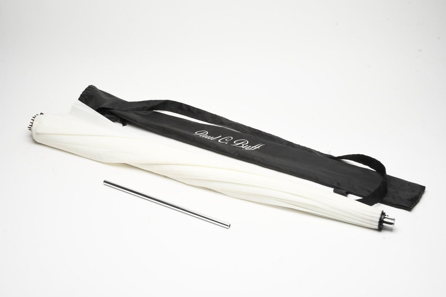 Paul Buff 51" White Umbrella, Storage Case, Nice!
