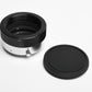 Olympus Pen F to M42 Mount adapter, very clean