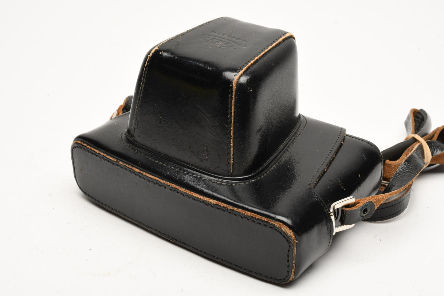 Leica Leitz M4 black eveready leather case, Nice & Clean, w/strap