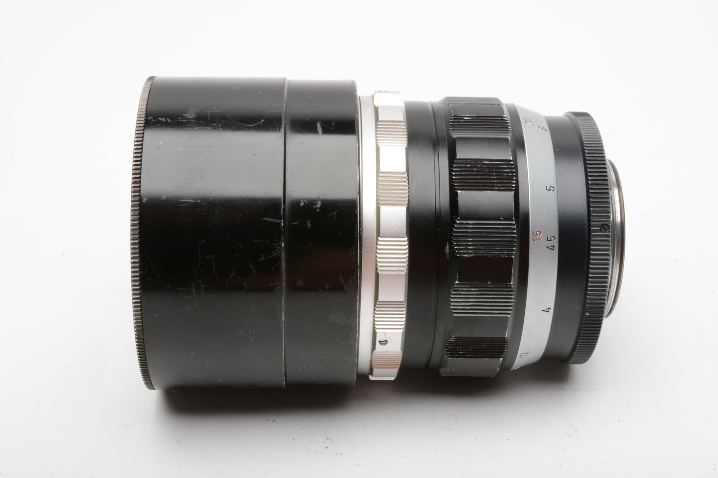 Leica Leitz Telyt 200mm F4 Prime Telephoto Lens for Visoflex + UV and caps