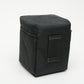 Sigma padded lens case ~5" tall, 4" square, very clean (Black)