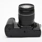Canon EOS Rebel 35mm SLR EF 28-80mm F3.5-5.6 II, strap+manual, Great