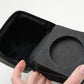 Sigma padded lens case ~5" tall, 4" square, very clean (Black)