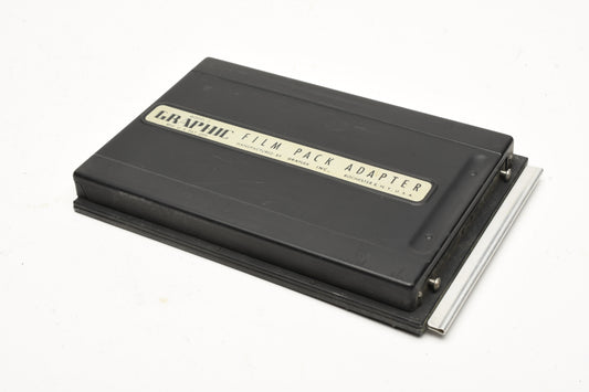 Graflex Graphic Film Pack Adapter 4x5 Model 2, Very clean