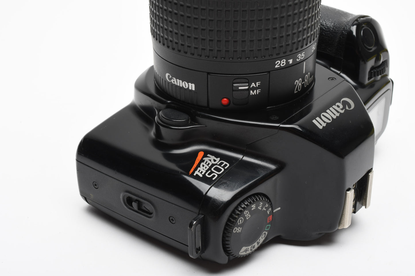 Canon EOS Rebel 35mm SLR EF 28-80mm F3.5-5.6 II, strap+manual, Great