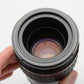 Tamron 90mm f2.8 Macro lens 72E Nikon Mount, caps + Hood, Mint-